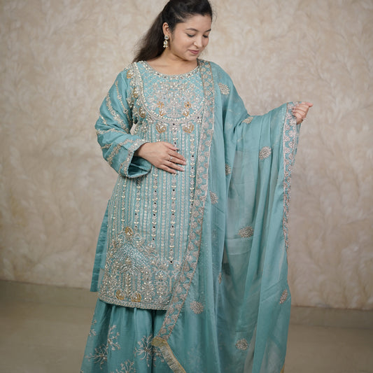 Noor Sharara Suit Set